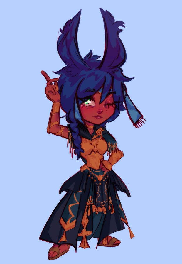 By @Mothley_Cruee. Chibi Alis!